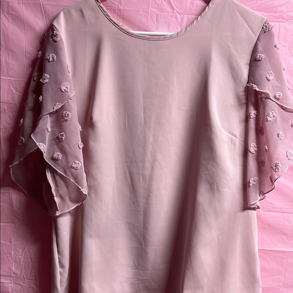 Elegant Pink Women's Top